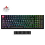 Keychron K4 96% QMK RGB Backlight Aluminum Frame Super Switch Red (Hot-Swappable) Wireless Mechanical Keyboard