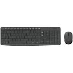 Logitech MK235 Wireless Desktop Keyboard and Mouse Combo Full-Size - Durable and Simple