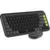 Logitech POP Icon Keyboard & Mouse Combo - Graphite Logitech POP Icon Keyboard & Mouse Combo - Graphite