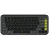 Logitech POP Icon Keys Compact Wireless Keyboard - Graphite Logitech POP Icon Keys Compact Wireless Keyboard - Graphite