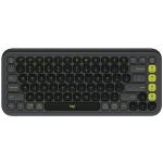 Logitech POP Icon Keys Compact Wireless Keyboard - Graphite