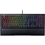 Razer Ornata V2 Chroma RGB Gaming Keyboard Mecha-Membrane Keys - Custom Designed Keycaps - Leatherette Wrist Rest - 10-Key Rollover Anti-Ghosting