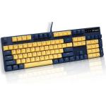 Rapoo V500 Pro Backlit Mechanical Gaming Keyboard Spill Resistant - Metal Cover