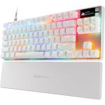 Steelseries Apex Pro TKL Gen 3 Gaming Keyboard - White