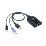 Aten KA7189 DisplayPort USB Virtual Media KVM Adapter with digital Audio on DisplayPort signal, for KM and KN series
