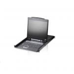 Aten CL1316N 19" LCD KVM 16Port can be mounted in rack with a depth of 52-85cm , 2 VGA USB KVM Cables included