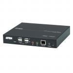 Aten KA8278 VGA and HDMI Dual View USB KVM Console station for selected Aten KNxxxx KVM over IP series, supports full HD with small form factor design for 0U rack space