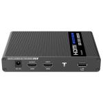 LENKENG LKV676KVM-P 4K HDMI Extender with KVM   Support Over Single CAT6/6A Cable. Supports Mouse&Keyboard Extension via USB. Supports IR Passback. Up to 70m 4Kx2K 60Hz UHD. Supports Power Supply for TX Unit.