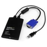 StarTech.com NOTECONS02 KVM Portable Crash Cart w/ File Transfer