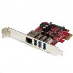 StarTech PEXUSB3S3GE 3Port PCIe USB 3.0 Adapter Card - Standa
