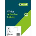 AVERY 48024 Celcast Labels A4 64x33.8mm 24up 100 Sheets