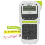 Brother Ptouch PTH110 Label Maker PTH110W Durable - White