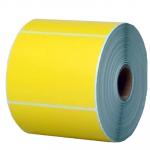 CRS Thermal direct Yellow TD 100mm x 48mm Self-adhesive Removable 750 Labels per roll 25.4 mm Core diameter