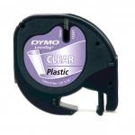 Dymo 16952 DY LT 0.5"X13  12mmx4m BLK/CLR tape