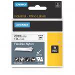 Dymo Rhino 24mm White Flexible Nylon Tape