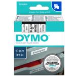 Dymo S0720830  TAPE D1 19MMX7M BLK/WHT