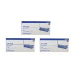 Brother TN2315 3 PCS, Black Yield 1200 pages Toner Commercial Pack for Brother HLL2300D, HLL2340DW, HLL2365DW, HLL2380DW, MFCL2700DW, MFCL2720DW, MFCL2740DW Printer