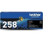 Brother TN258BK Toner Black, Yield 1000 pages for Brother MFCL3755CDW,HLL3240CDW,DCPL3560CDW,HLL8240CDW,MFCL3760CDW, MFCL8390CDW Printer