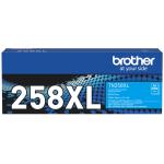 Brother TN258XLC Toner Cartridge - Cyan 2300 Pages - for Brother MFCL3755CDW / HLL3240CDW / DCPL3560CDW / HLL8240CDW / MFCL3760CDW / MFCL8390CDW Printer