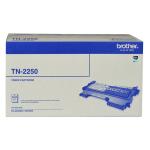 Brother TN2250 Toner Cartridge - Black 2600 Pages - for Brother DCP7065dn / FAX 2840 / HL2240D / HL2250DN / HL2270DW / MFC7360n / MFC7860dw Printer