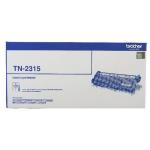 Brother TN2315 Toner Catridge - Black 1200 Pages - for Brother HLL2300D / HLL2340DW / HLL2365DW / HLL2380DW / MFCL2700DW / MFCL2720DW / MFCL2740DW Printer