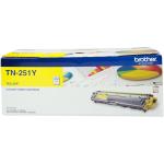 Brother TN251Y Toner Yellow, Yield 1400 pages for Brother HL3150CDN, HL3170CDW, MFC9140CDN, MFC9340CDW Printer