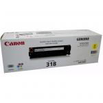 Canon Genuine CRG-318YEL Toner Cartridge - Yellow for LBP7200CDN