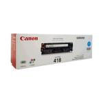 Canon CART418C Toner Cartridge - Cyan Laser - 2900 Pages