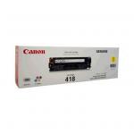 Canon CART418Y Toner Cartridge - Yellow - Laser - 2900 Page