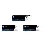HP 202X Toner  Commercial Pack - Black - 3 Pack High Yield 3200 Pages - for HP Colour LaserJet Pro M254dw / M254nw / MFP M280nw / MFP M281fdn / MFP M281fdw Printer