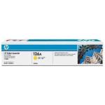 HP 126A CE312A Toner Cartridge - Yellow 1000 Pages