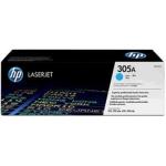 HP 305A CE411A Toner Cartridge - Cyan 2600 Pages