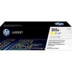HP 305A CE412A Toner Cartridge - Yellow 2600 Pages