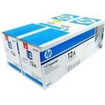 HP Toner 12A Q2612AD Black 2 pack (2000 pages)
