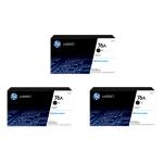 HP 76A Toner Commercial Pack - Black - 3 Pack 3000 Pages - for HP LaserJet Pro M404dn / M404dw / M404n / MFP M428fdn / MFP M428fdw / M430f Printer