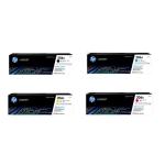 HP 206X Black, Cyan, Yellow,  Magenta Toner Commercial Pack for HP Colour LaserJet Pro MFP M282nw, MFP M283fdn,MFP M283fdw Printer