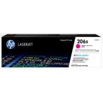 HP 206X Toner Magenta,Yield 2450 pages for HP Colour LaserJet Pro MFP M282nw, MFP M283fdn,MFP M283fdw Printer