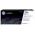 HP 212X Original LaserJet Toner Cartridge - Cyan High Yield
