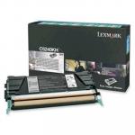 Lexmark C524 Genuine Return Program Toner Cartridge - Black High Yield 8K Pages