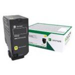 Lexmark Original Toner Cartridge - Yellow High Yield - 12000 Pages - for CS725