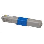 Oki C332 Original Toner Cartridge - Yellow 3000 Pages - for MC363 - LED