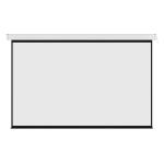 LUMI PSAX100D 16:10 ratio projector screen, 100 inch (View Size 2150x1350mm) with Matte White fabric & flexible mounting brackets for wall or ceiling mount installation - Electric