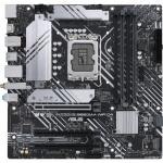 ASUS PRIME B660M-A WIFI D4 MATX Form, For Intel 12th Gen CPU, LGA1700,B660, PCIE 4.0, 4XDDR4 Dimm, 2XM.2, Back I/O: 6XUSB, DP, HDMI, PS2, Lan, Wifi AX+BT, HD Audio, Internal I/O: 2XUSB 2.0, 2XUSB 3.2, 1XType C Header, 1X12V RGB Header, 3X5V