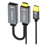 mbeat MB-XAD-HDDPU Tough Link HDMI to DisplayPort Adapter with USB Power