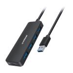 mbeat 4 Port USB 3.0 Hub with USB-C DC Port