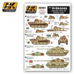 AK Interactive AK802 Wet Transfer - The Ardennes Campaign 1944-45 German Tanks