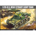 Academy - 1/35 - U.S. M3A1 Stuart Light Tank