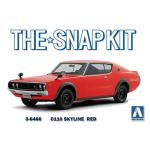 Aoshima 3-6466 1/32 Nissan C110 Skyline GT-R Red