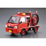 Aoshima - 1/24 - Subaru Sambar Fire Engine 2008
