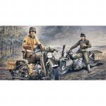 Italeri - 1/35 - U.S. Motorcycles WWII